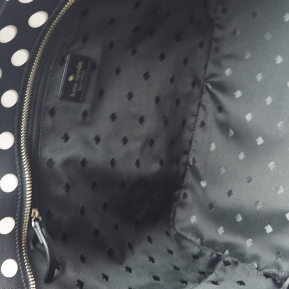 NWT! Kate Spade Margareta Picture Dot Print Leather Tote - Picture 6 of 8